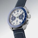 Terra Nova 42.5MM HRR Chronograph Leather Strap - Image 2